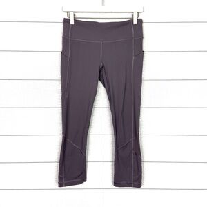 LULULEMON Pace Rival Crop Legging Purple 6